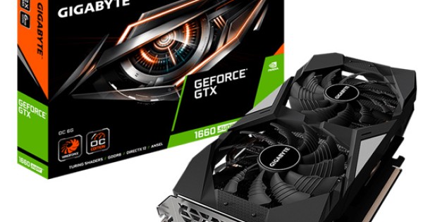 GIGABYTE NVIDIA GEFORCE GTX 1660 SUPER OC 6G GDDR6 WINDFORCE